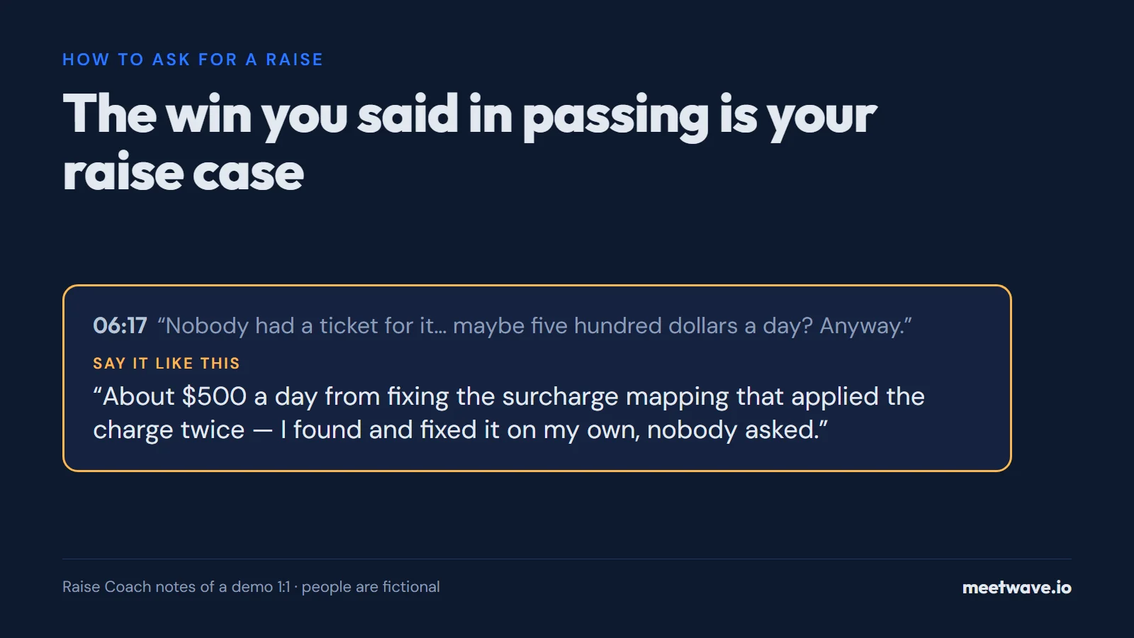 How to Ask for a Raise: Build the Case From Your 1:1s