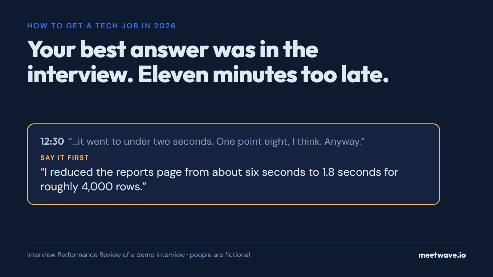 How to Get a Tech Job in 2026: Review Every Interview Until One Becomes an Offer